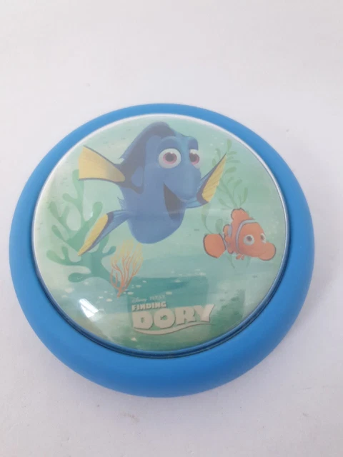 Raro Coleccionistas del Reino Unido Philips Finding Dory Luz de Empuje Luz Nocturna Usada en muy buen estado