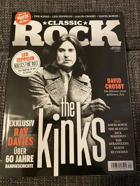 CLASSIC ROCK Musikmagazin 118 mit CD 04/2023 April Versand Inklusive THE KINKS