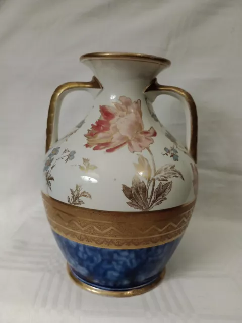 Late 19th Century Wedgwood Art Nouveau Two Handled Amphora Vase