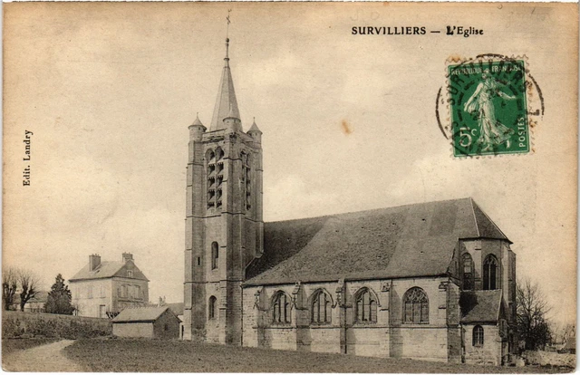 CPA Survilliers L'Eglise FRANCE (1330636)