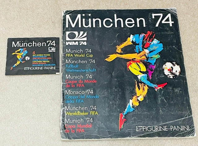 PANINI WORLD CUP 74 Sticker Album ~ Munchen 1974 ~ 100% Complete ...