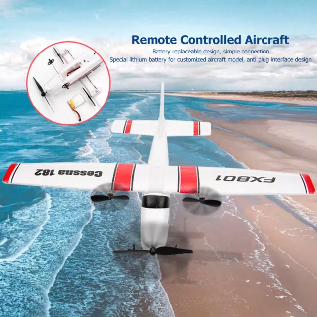 2.4GHz 2CH Electric RC Glider EPP Foam Fixed Wing Remote Control Aircraft Model