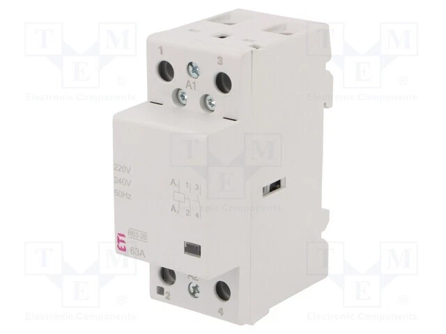 CONTACTOR: 2-POLE INSTALLATION R 63-20 230V /EOT EUR 146,85 - PicClick IT
