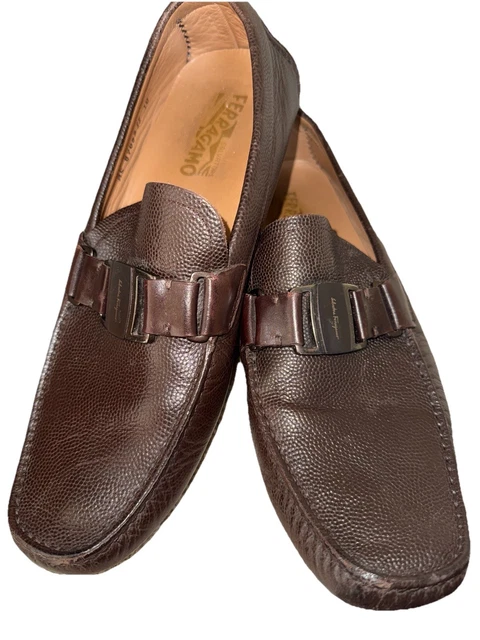 NEW SALVATORE FERRAGAMO Sardegna Drivers Men display picture 1