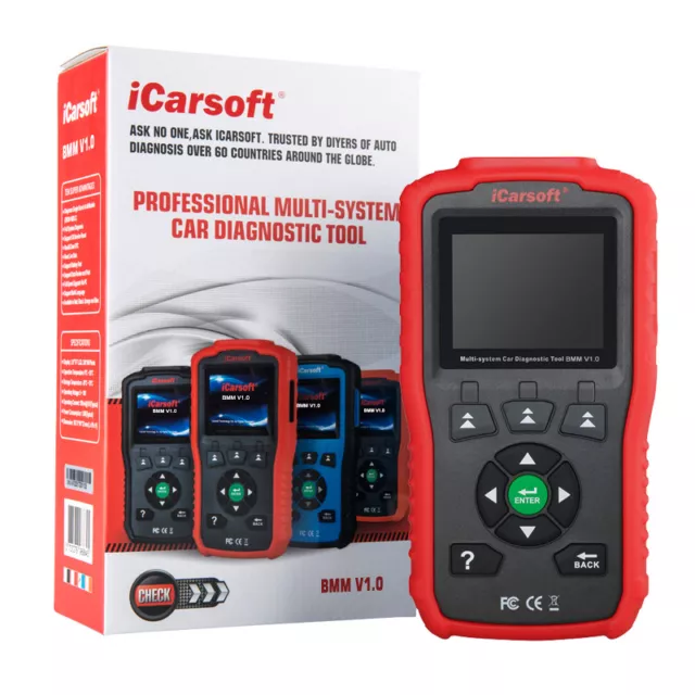 iCarsoft BMM V1.0 Diagnose Scanner für BMW Mini Öl Service Reset Rücksteller OBD