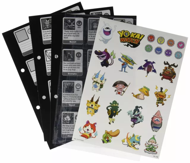 Yo-Kai Watch Series 1 Medallium Collection Book Pages Accessory Set