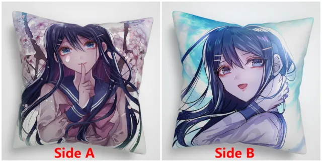 Maizono Sayaka Danganronpa Two Sides Pillow Cushion Case