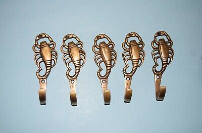 Brass Scorpion Wall Hook Set of 05 Pieces 4.5'' Inches Insect Shape Hanger EK793 3