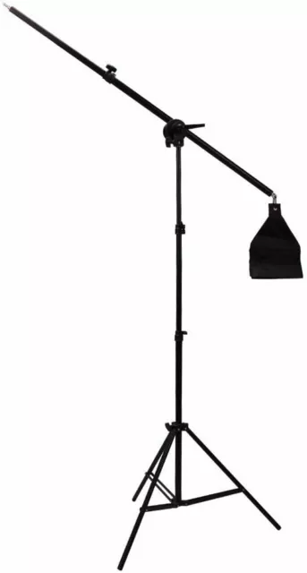 Boom Arm Softbox Lighting Kit Photo Lighting Studio Soft Box Light Stand Kit 2