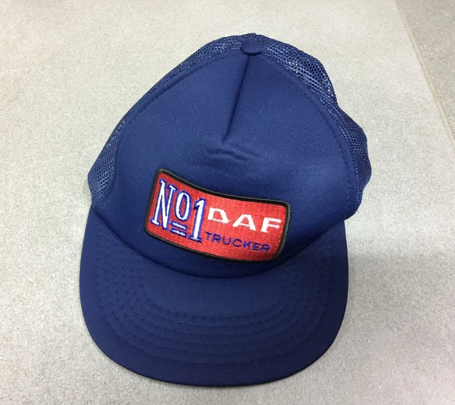Casquette Reglable Officielle Bleue Cap Camion Truck Daf Trucker Neuve Tres Rare