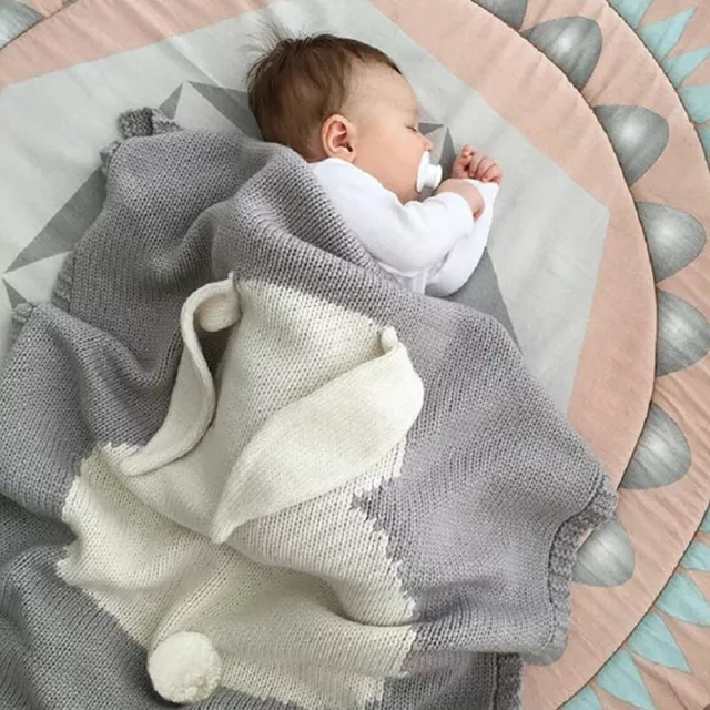 Soft Baby crochet lit canapé maison couette couverture enfants tricot laine laPA