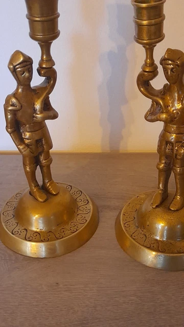 ANCIEN BOUGEOIR ANCIEN Chimère bronze 19ème siècle Antique candlestick