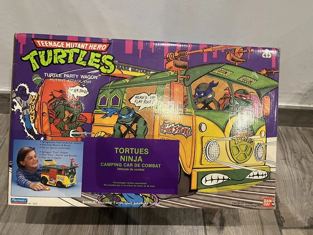 Hot Wheels – Tortues Ninja TMNT Party Wagon – Die-Cast Échelle 1:64 – Longueur 7 Cm – Pop Culture HXF04