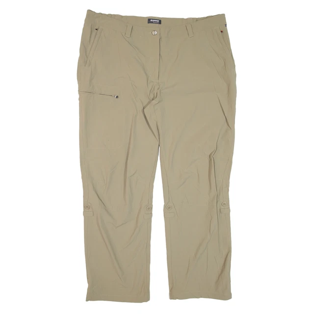 KLEPPER Pantaloni Beige Rilassati Donna Diritti W39 L28