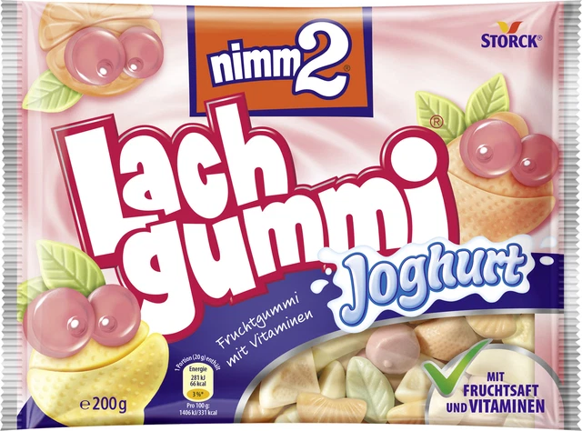 Nimm 2 Lachgummi Yogurt 200g