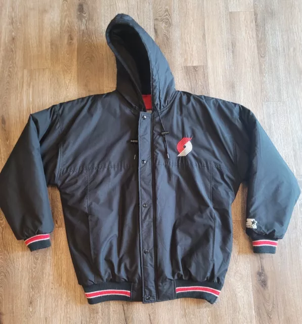 Vintage STARTER NBA Portland Trail Blazers  90’s  Jacket Men’s L Fullzip Coat