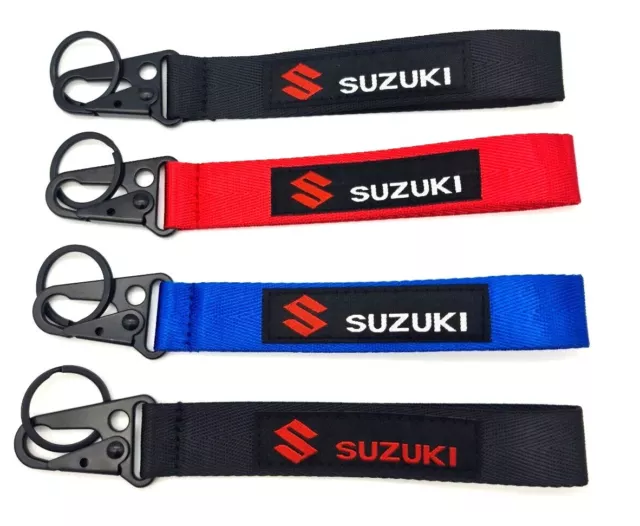 Suzuki Lanyard Wrist Strap Key ring Key chain Lanyards for neck Belt Loop ✅  UK