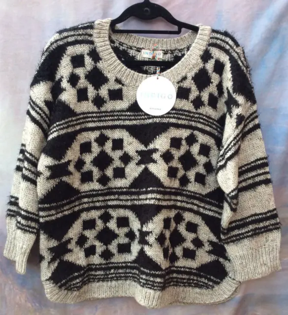 gorgeous Marks and Spencer Indigo with Alpaca jumper size 18 BNWT