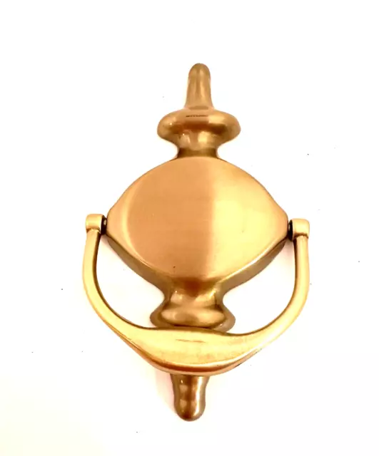 Vintage Solid Brass Door Knocker By Keys-N-Engraved Gifts Made Spain Handcrafted