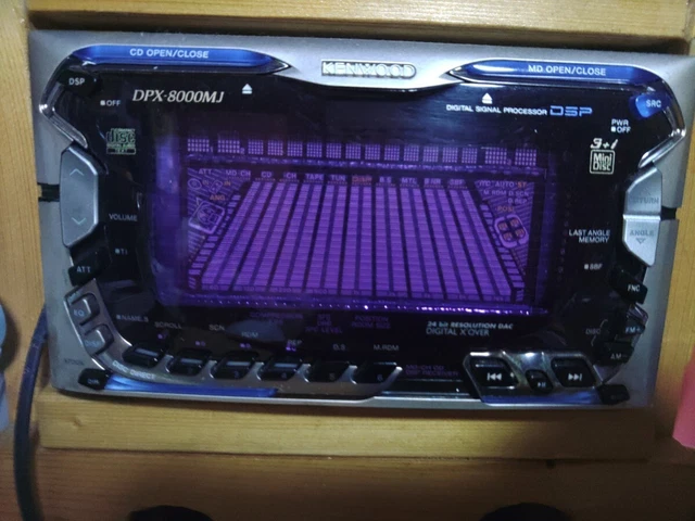 KENWOOD DPX-8000MJ MAIN body car audio operation confirmed $584.46