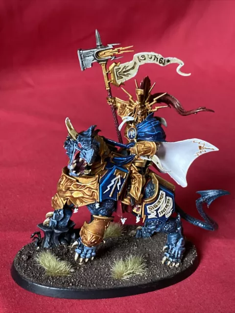 Lord Celestant on Dracoth Stormcast Eternals Very Well Painted Warhammer (U364)