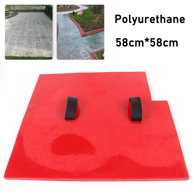 Slate Seamless Texture Polyurethane Stone Stamp Mat Concrete Cement Wall Pad  US