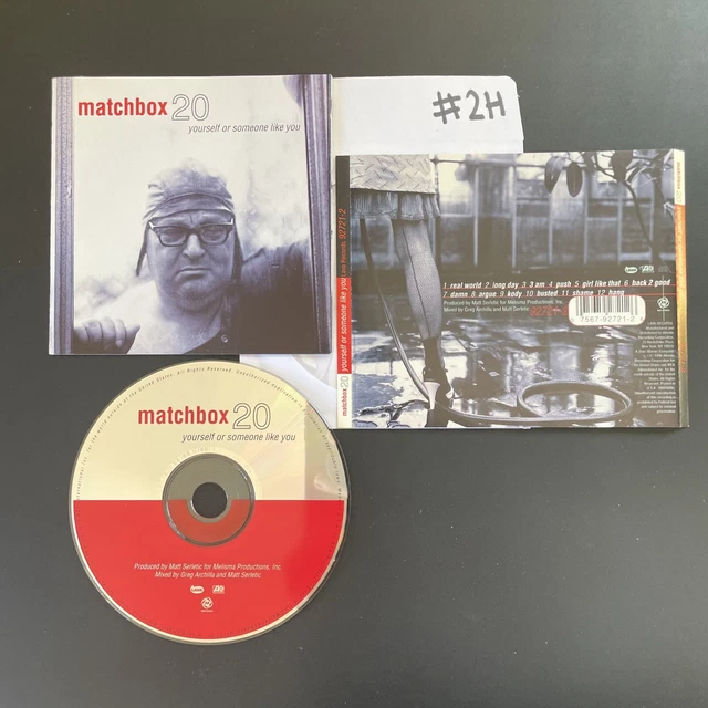 MATCHBOX 20 YOURSELF or Someone Like You (CD, 1996) No Case No Tracking 2H EUR 5,05 PicClick FR