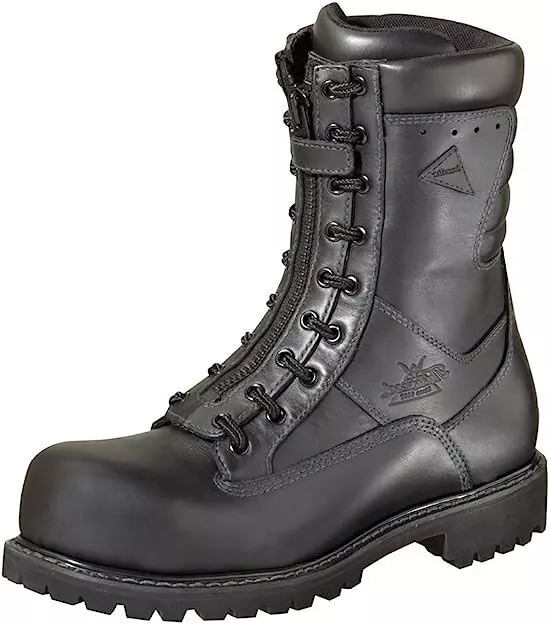 Thorogood Fire Boots Fireman Composite Toe Shoes Hellfire 804-6379 Mens 6.5 W