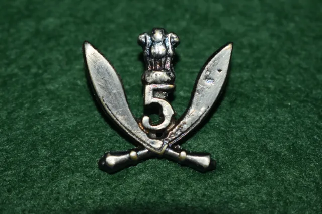 The 5th Gurkha Rifles Cap badge -Post 1947 (Indian Army)