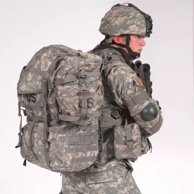 US Military ACU MOLLE II LARGE RUCKSACK BACKPACK - COMPLETE - ARMY Ruck VGC