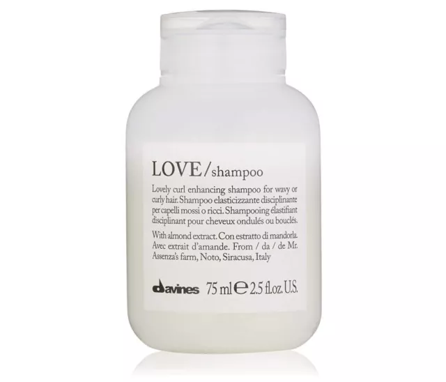 Davines Essential Haircare Love / Curl Champú 75ML Limpieza Cuidado