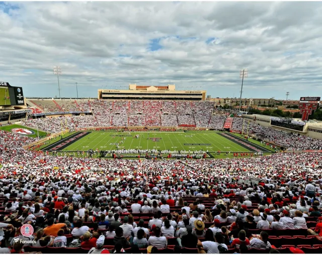 Texas Tech Red Raiders Unsigned Jones AT&T Stadium 11" x 14" Photo - Fanatics