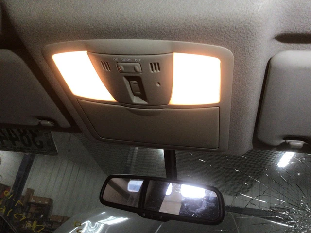Used Front Upper Center Console fits: 2011 Nissan Rogue roof w/navigation system