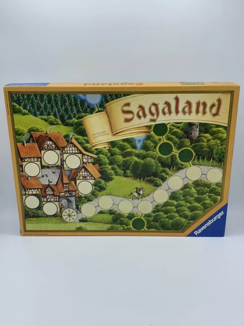Sagaland - Ravensburger 1981 - Brettspiel - braune Ausgabe - Kritikerpreis 1982