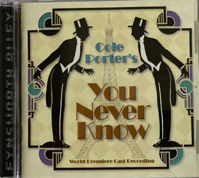 YOU NEVER KNOW - World Premiere Recording CD 2001 Varese Sarabande AS NEW!