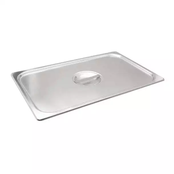 Trenton Stainless Steel 1/9 Gastronorm Tray Lid/Cover PAS-FK641