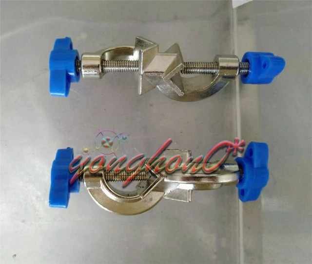 4Pcs Lab Stands Clamps Holder Laboratory Metal Grip Supports