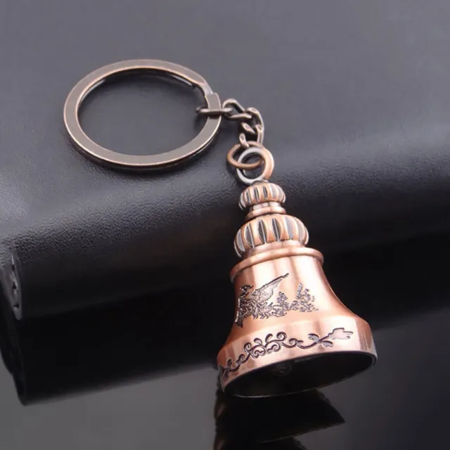 Bell Key Ring Easy to Carry Unique Apperance Bell Keychain Decoration Portable