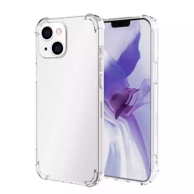 TPU Schutz Hulle Verstarkten Ecken Stossfeste Klar fur iPhone 13 Mini