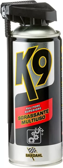 BARDAHL K9 PULITORE SUPERIORE SGRASSANTE MULTIUSO SPRAY 400ml SGRASSATORE