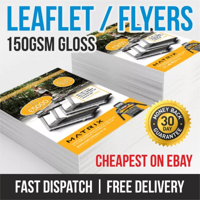 Cheapest Flyer Leaflets Printed Full Colour Flyer Leaflet Printing ~ £0.99