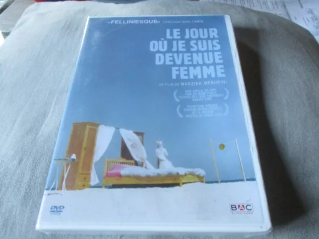 DVD NEUF "LE JOUR OU JE SUIS DEVENUE FEMME" film Iranien de Marzieh MESHKINI