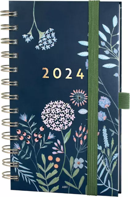 Boxclever Press Pocket Life Book Diary 2024. Slimline 2024 Diary Week to View &