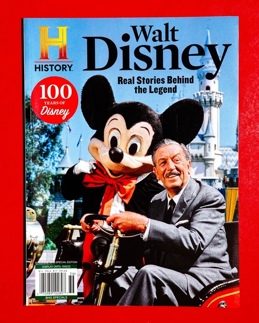 HISTORY MAGAZINE 2023 WALT DISNEY REAL STORIES BEHIND THE LEGEND