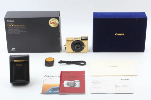 【Near Mint in BOX】Canon IXY limited 60th Anniversary APS Film Camera from JAPAN