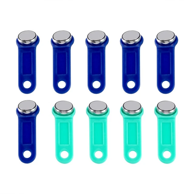 10Pcs/Lot Rewritable RFID Contact Memory Key RW1990 IButton for  Card Sauna DaZ2