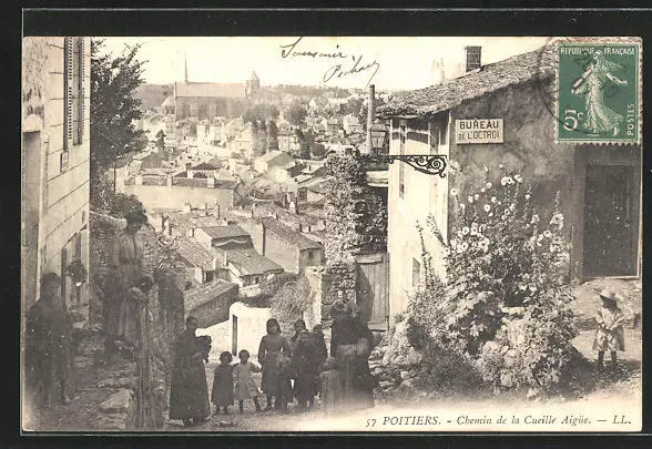 CPA Poitiers, Chemin de la Cueille Aigüe