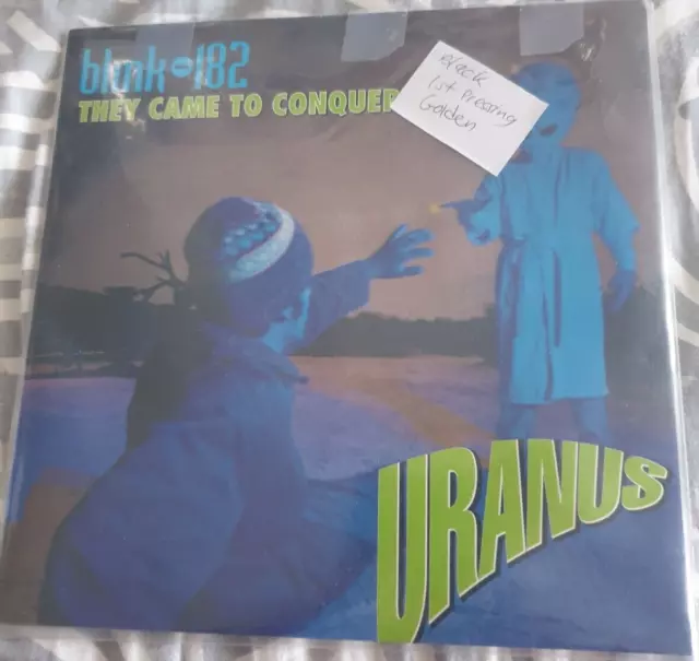 BLINK 182 THEY Came To Conquer Uranus Black 1st Press USA 7 Inch