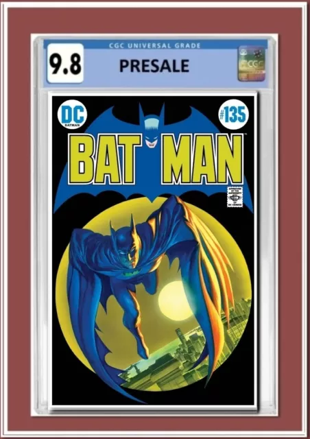 Batman #135/900 CGC 9.8 Graded PREORDER Alex Ross Cover A Variant DC Comics 2023