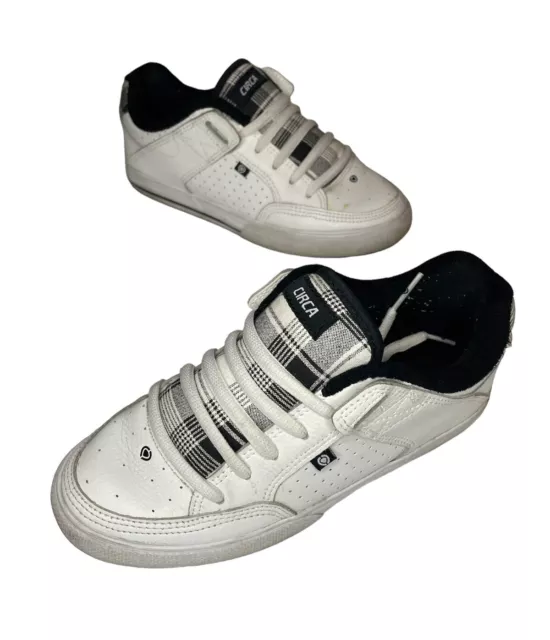 C1RCA CM503 .Chad Muska Rare Skateboarding Shoes.White/Red